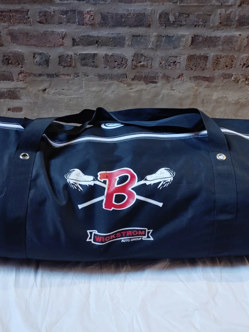 Maverik XL Monster Lacrosse Black Duffel Bag - Lacrosse Gear